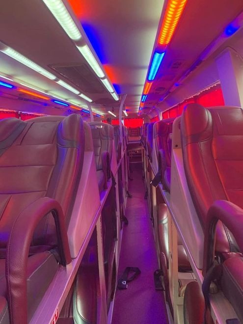 Xe Sapa Dragon Express Nội thất Tiện ích Giường nằm 40 chỗ 