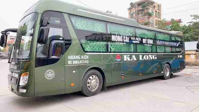 Xe Ka Long Bên hông xe Cabin 34 phòng