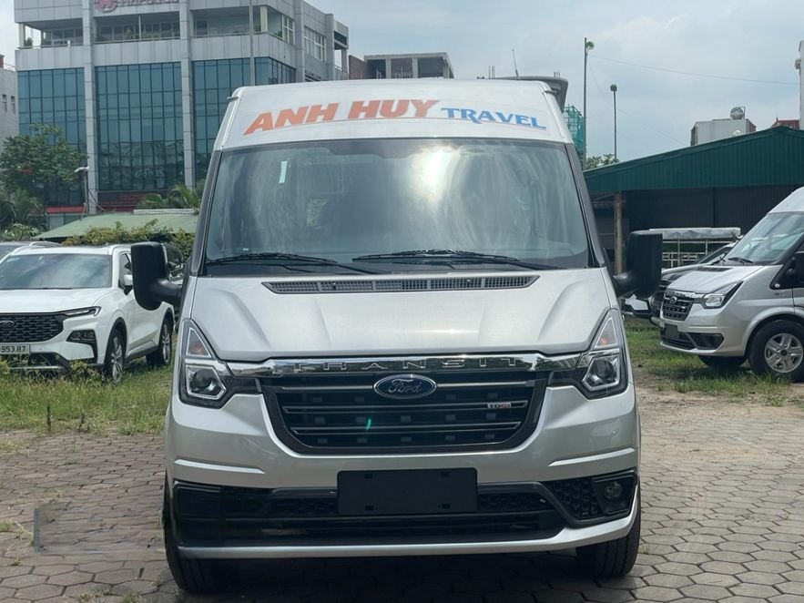 Xe Anh Huy (Hải Phòng) Mặt trước xe Ghế ngồi 16 chỗ