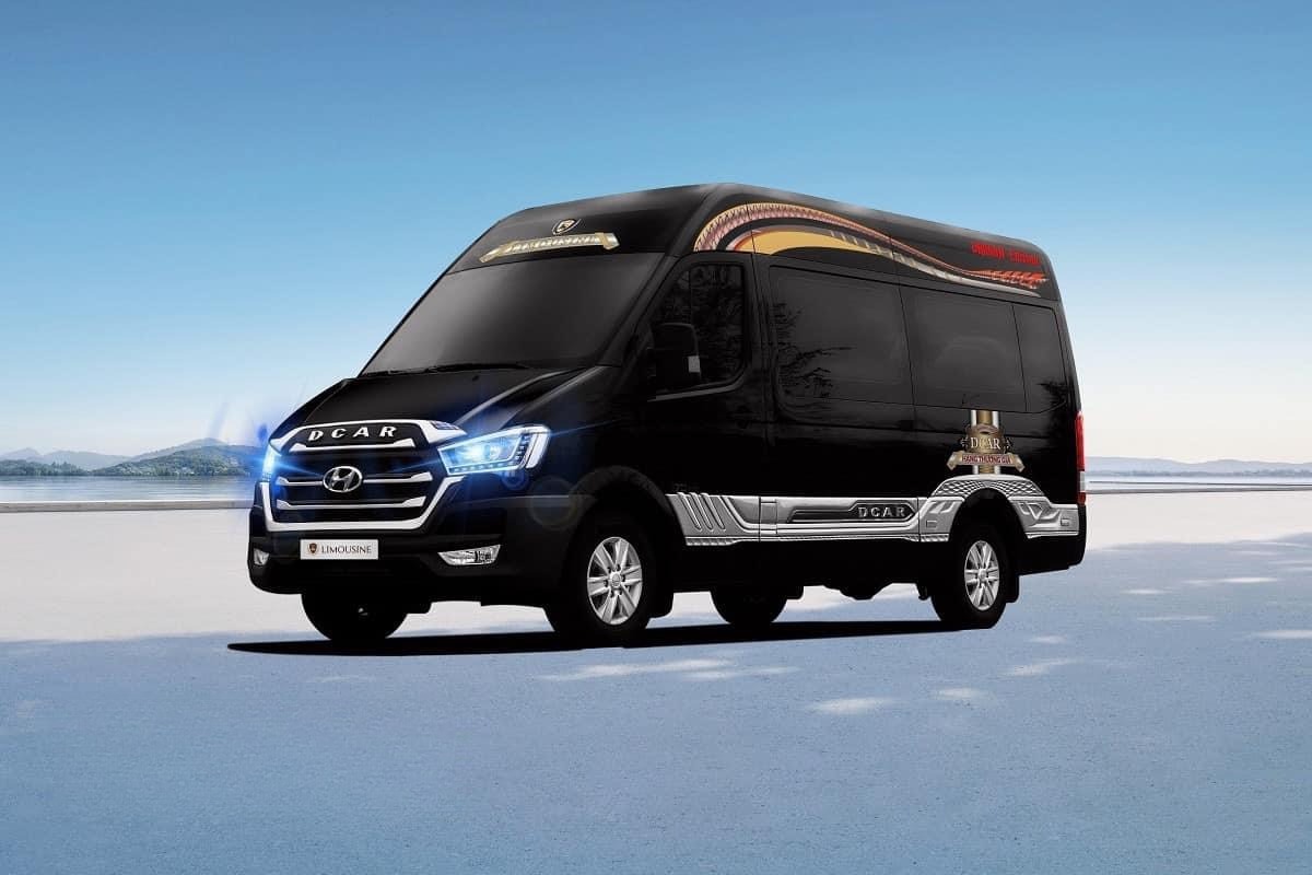 Xe Hương Khuê Bên hông xe Limousine 12 chỗ