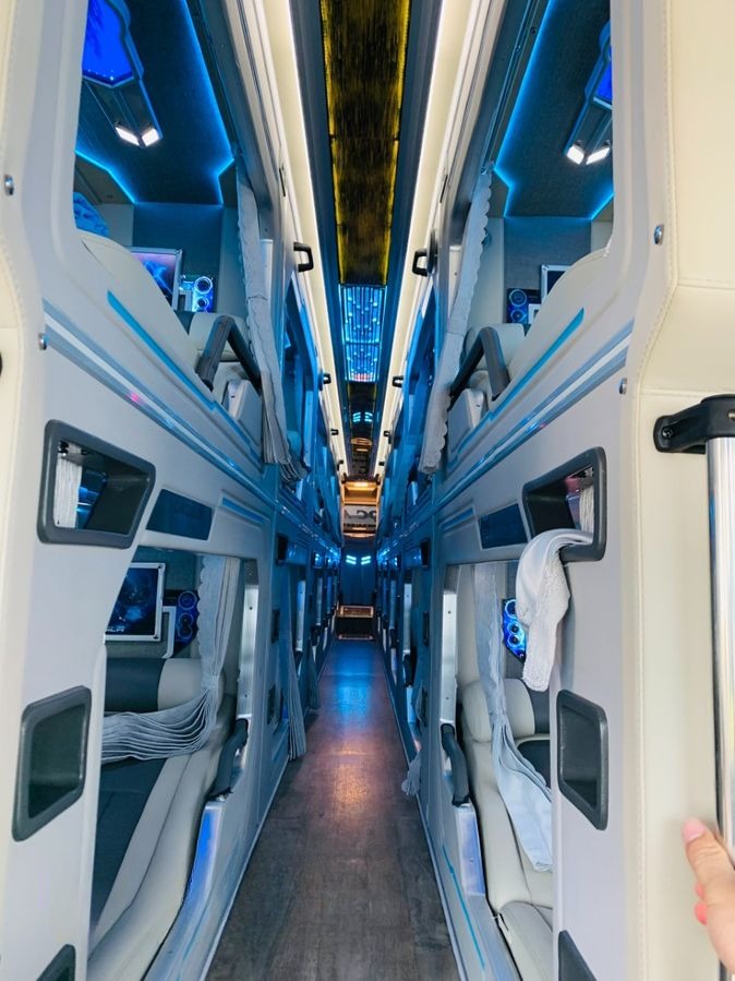 Xe Ngọc Ánh Limousine Giường nằm Tiện ích Nội thất Limousine 24 phòng 