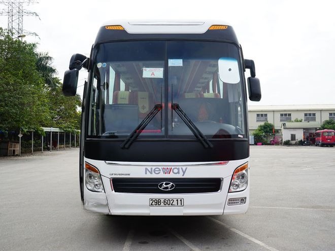 Xe Newway Mặt trước xe 