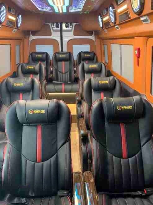 Xe Hoàng Kim - Đắk Nông Nội thất Limousine 9 chỗ