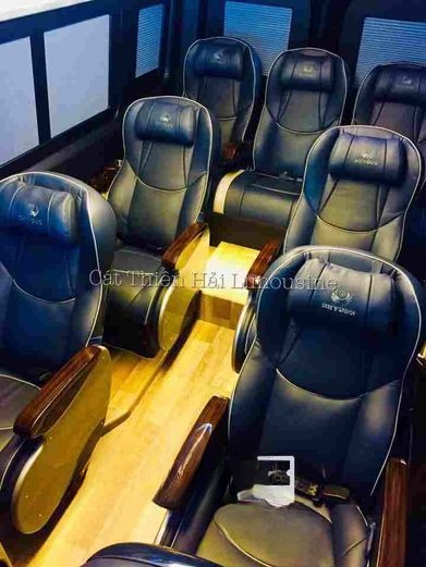 Xe Cát Thiên Hải Limousine Nội thất Limousine 12 chỗ Massage
