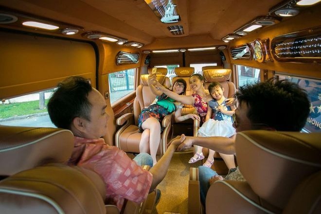 Xe Trường Thịnh Limousine Nội thất Limousine 9 chỗ