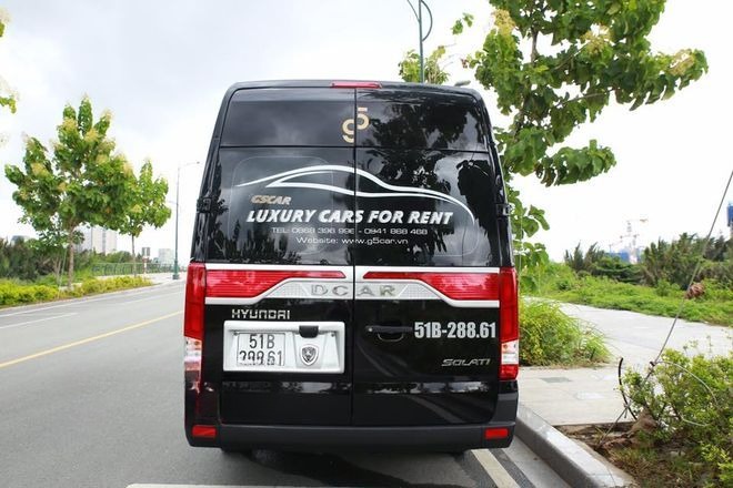 Xe G5Car Mặt sau xe Ghế ngồi Limousine 12 chỗ