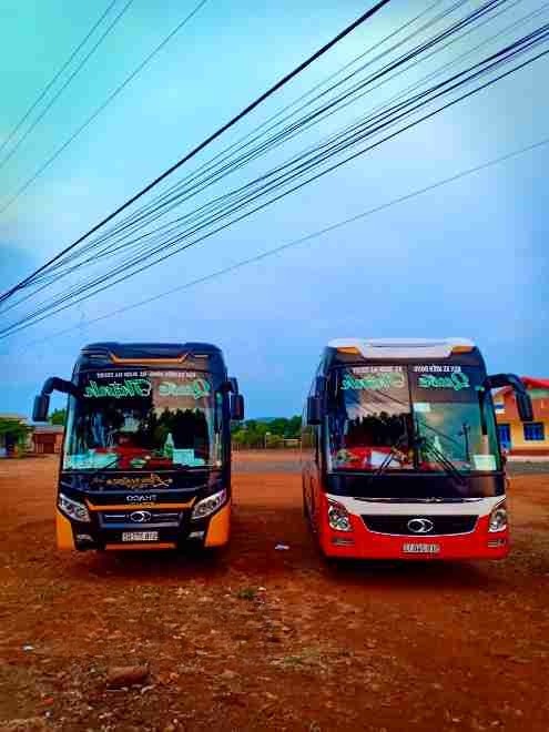 Xe Quốc Thịnh Mặt trước xe Giường nằm 40 chỗ
