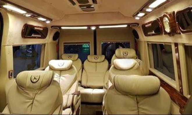 Xe Khôi Nguyên Ghế ngồi Limousine 11 chỗ