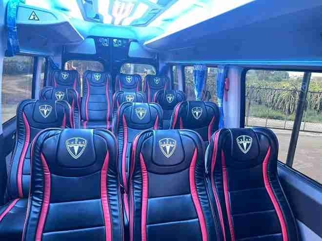 Xe Lovabus Ghế ngồi Tiện ích Nội thất Ghế ngồi 16 chỗ