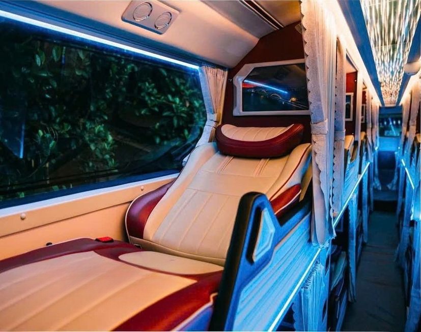 Xe Tấn Hưng (Gia Lai) Giường nằm Nội thất Tiện ích Limousine 34 Phòng