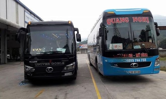 Xe Quang Nghị Mặt trước xe 