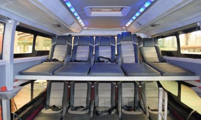 Xe Hưng Long Giường nằm Nội thất Giường nằm 38 chỗ