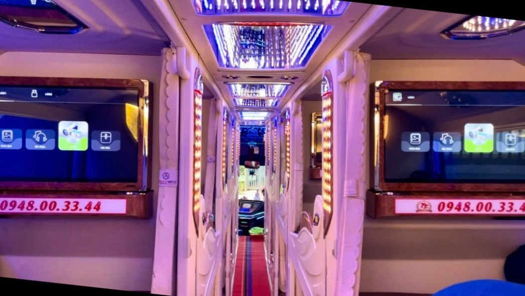 Xe Tư Trang Giường nằm Tiện ích Limousine 24 phòng