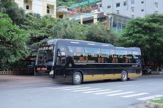 Xe Discovery Travel Bên hông xe Giường nằm 46 chỗ