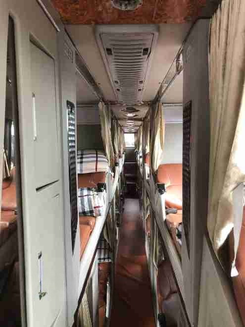 Xe Gia Phú - Gia Lai Nội thất Giường nằm Limousine 32 giường