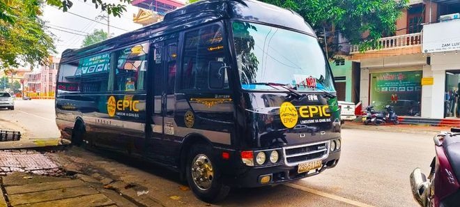 Xe Bằng Phấn Mặt trước xe 
