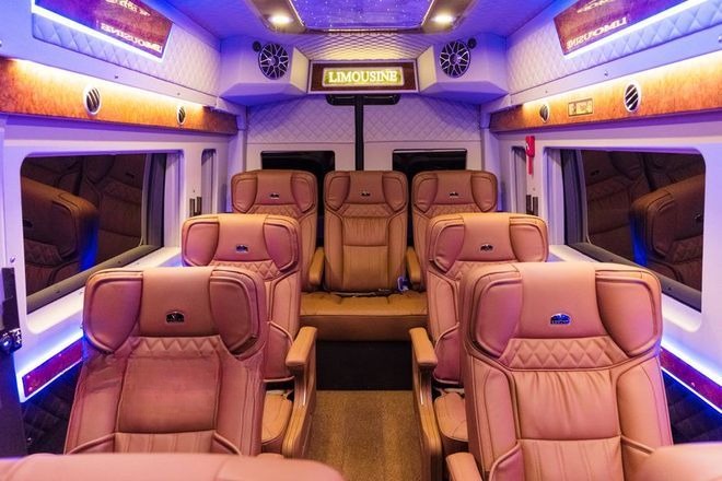 Xe Sapa King Limousine Nội thất 