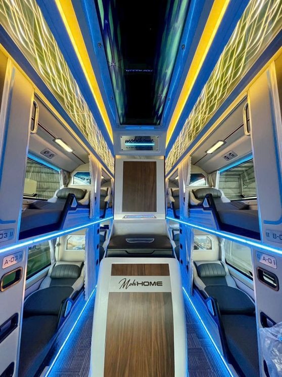 Xe Trang Hòa Nội thất Giường nằm Limousine 34 giường