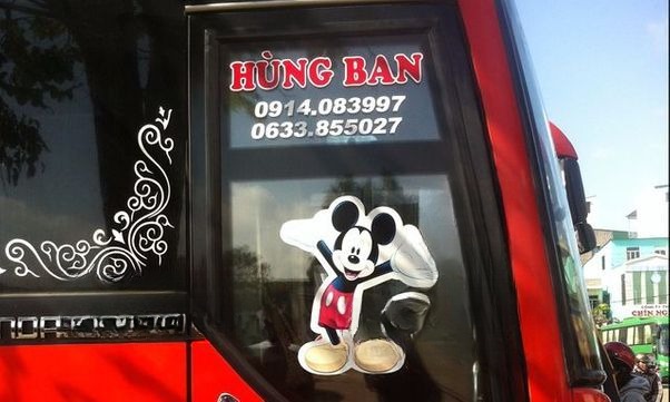 Xe Hùng Ban Giường nằm Bên hông xe Giường nằm 40 chỗ