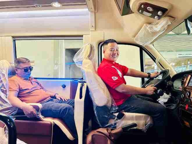 Xe Eco Sapa Limousine Ghế ngồi 