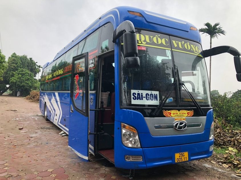 Xe Lovabus Bên hông xe Giường nằm 40 chỗ