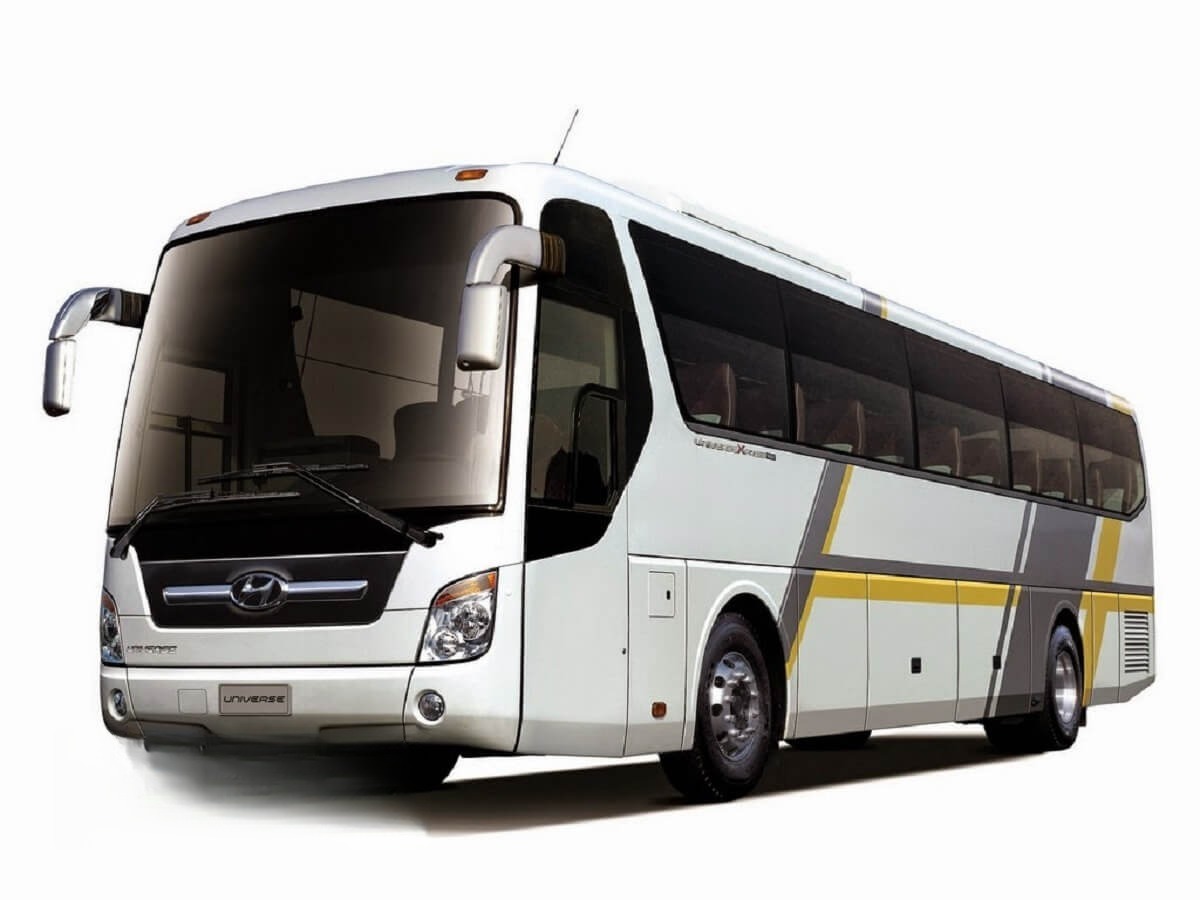 Xe Chơn Mỹ Mặt trước xe Mặt sau xe Bên hông xe Ghế ngồi 45 chỗ