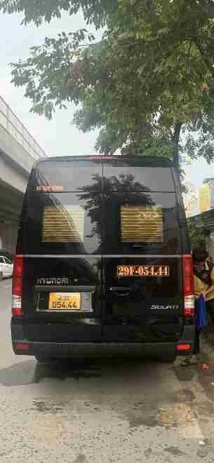 Xe Đức Dương Bus Mặt sau xe Ghế ngồi 16 chỗ