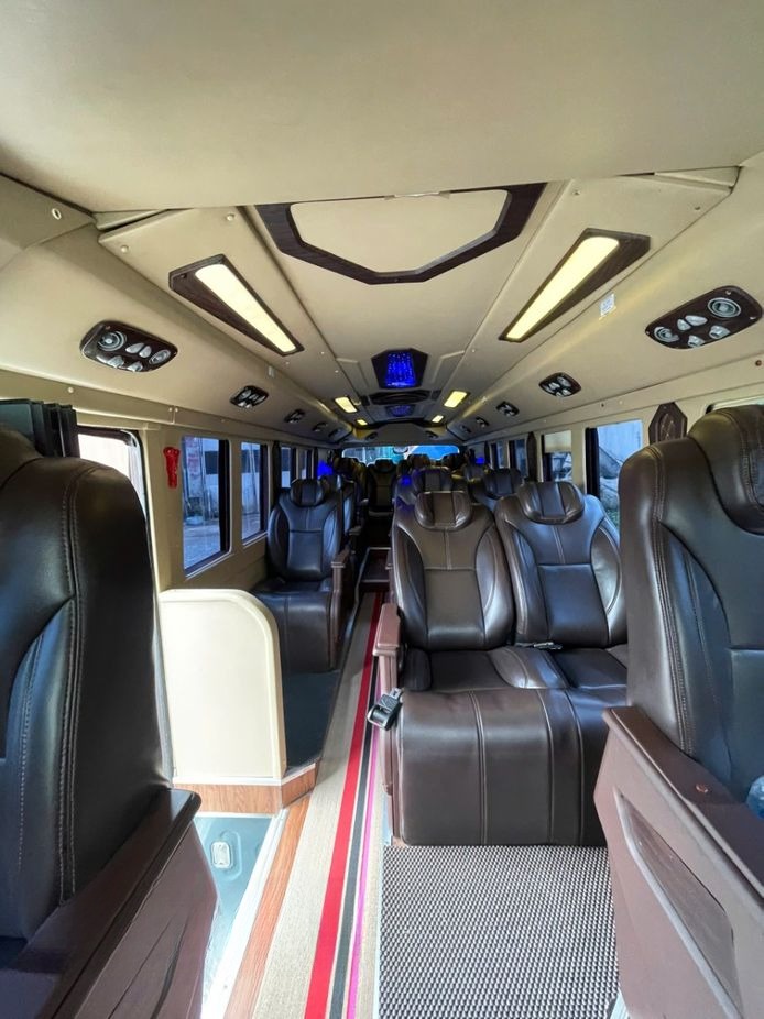 Xe Thanh Bình Travel 68 Ghế ngồi Tiện ích Nội thất Ghế ngồi 20 chỗ