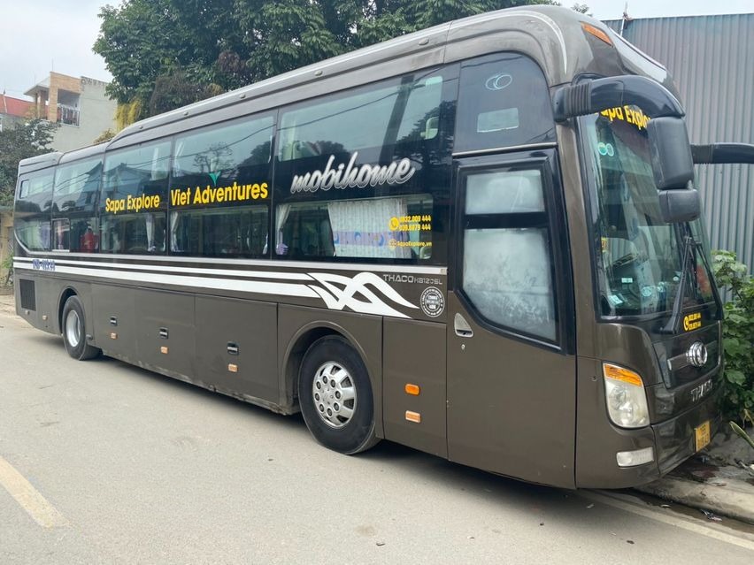 Xe SaPa Explore Bên hông xe Giường nằm 36 chỗ