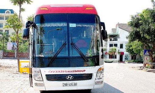 Xe Daiichi Travel Mặt trước xe Sơ đồ 180 (Chuẩn)