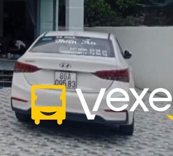 Xe Thiên Ân (Bình Thuận) Mặt sau xe Ghế ngồi 4 chỗ 