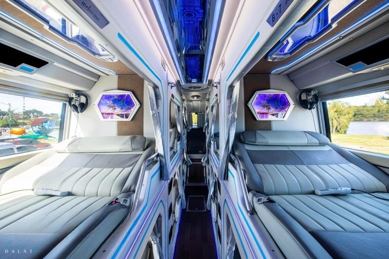 Xe Lovabus Giường nằm Tiện ích Nội thất Giường nằm 40 chỗ
