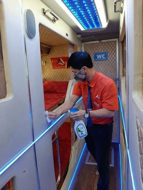 Xe An Phú Quý Tiện ích Limousine giường phòng 20 chỗ - WC