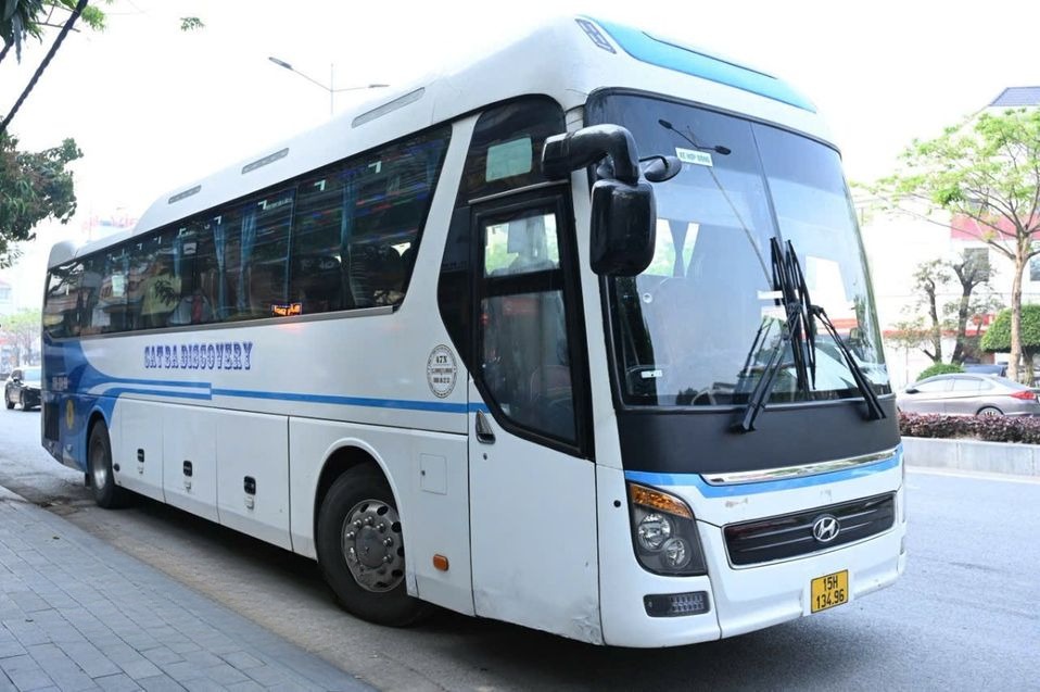 Xe Ninh Bình Discovery Bus Bên hông xe Ghế ngồi 45 chỗ