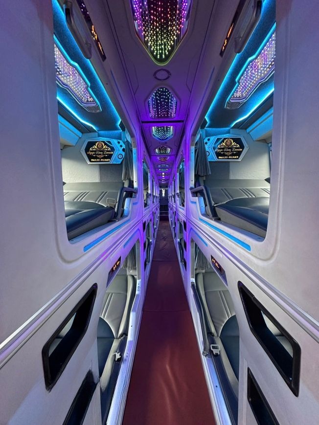 Xe Nguyên Khang Quốc Phong Giường nằm Tiện ích Nội thất Limousine 24 phòng (Lẻ dưới)