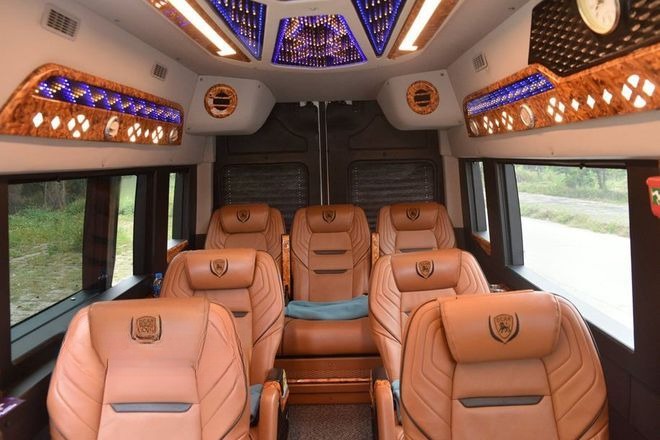 Xe Hoàng Khôi Limousine  Nội thất Tiện ích Ghế ngồi Limousine 11 chỗ