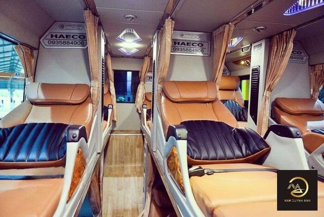 Xe Nam Quỳnh Anh Giường nằm Tiện ích Nội thất Limousine giường phòng 32 chỗ