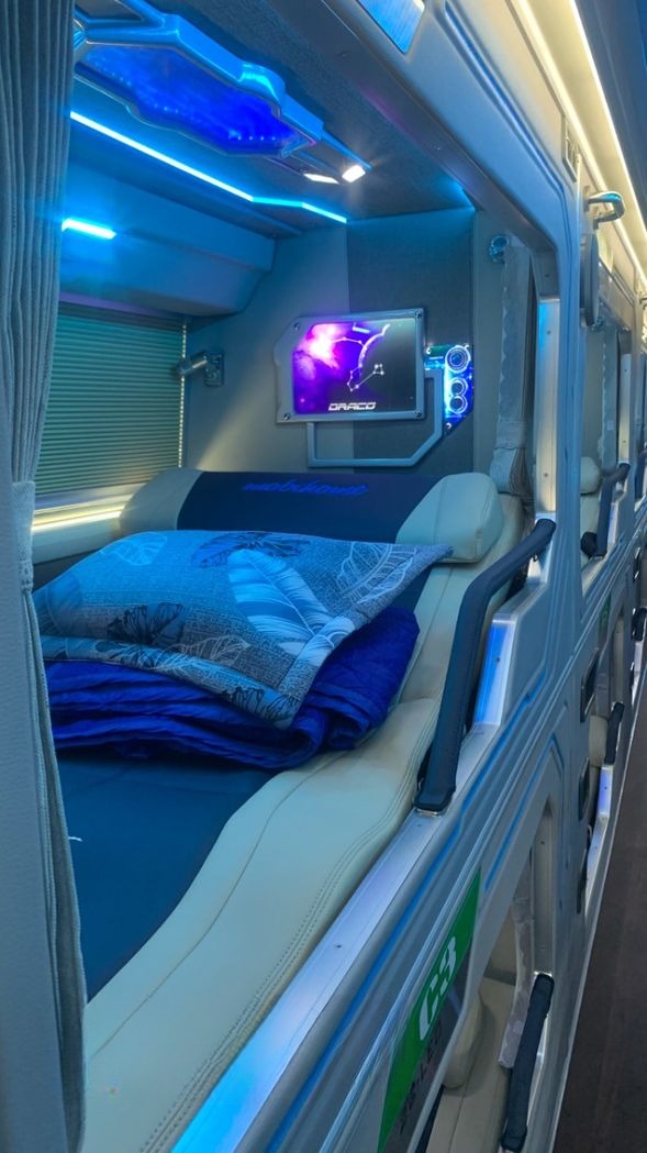 Xe Mai Linh (Đà Nẵng) Nội thất Limousine 24 Phòng