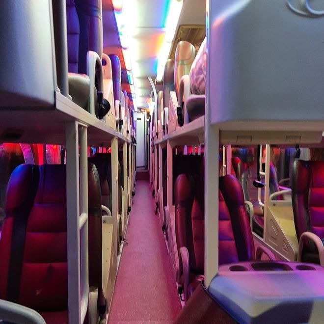 Xe Lovabus Nội thất Tiện ích Giường nằm 40 chỗ
