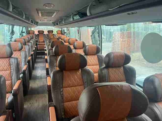 Xe Nam Việt (Tây Ninh) Nội thất Ghế ngồi 45 chỗ