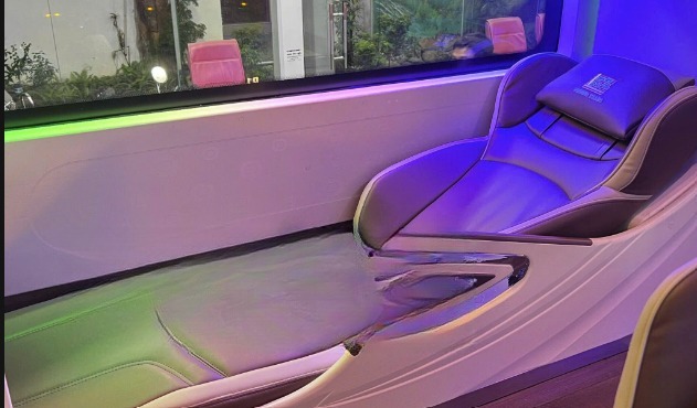 Xe Điều Hòa Giường nằm Tiện ích Nội thất Limousine 34 giường