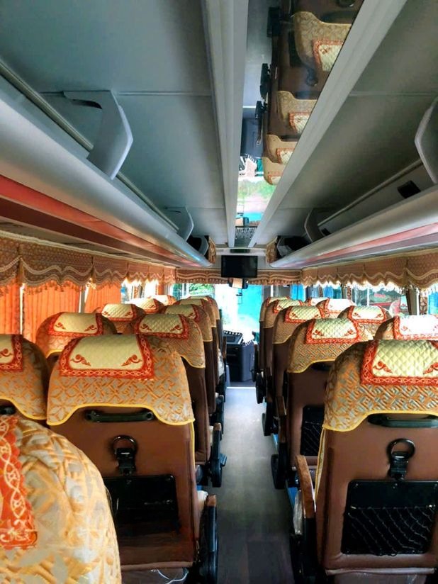 Xe Green Bus (Quảng Ninh) Tiện ích Nội thất Ghế ngồi 35 chỗ