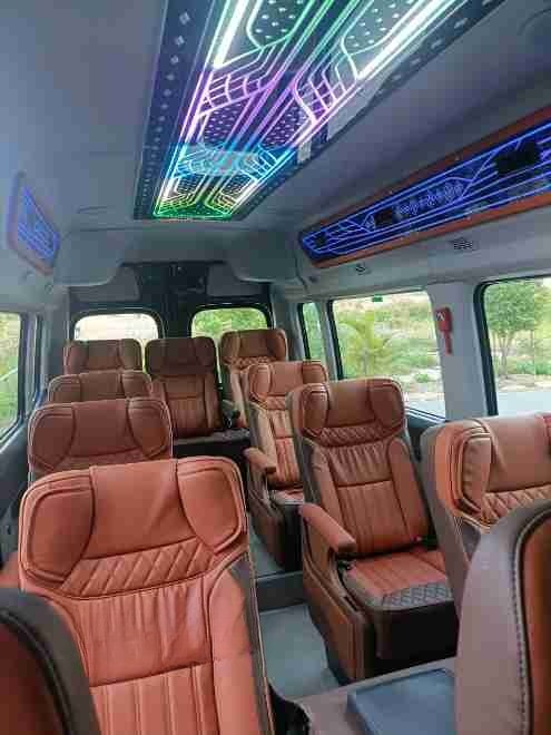 Xe Khánh Thịnh Limousine Nội thất Limousine 9 chỗ VIP