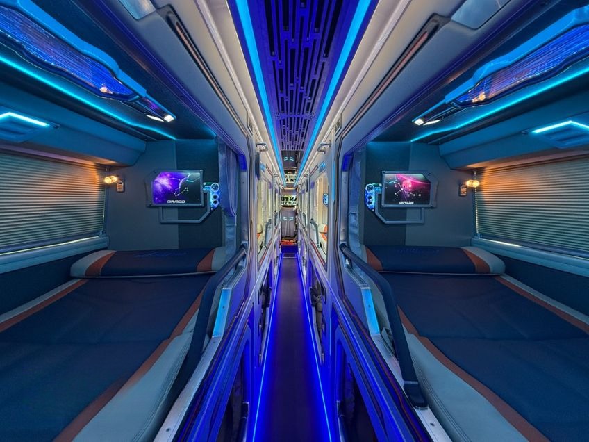 Xe Xuân Tùng Giường nằm Tiện ích Nội thất Limousine 22 phòng WC