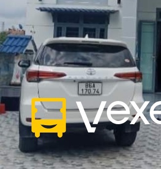 Xe Thiên Ân (Bình Thuận) Mặt sau xe Ghế ngồi 7 chỗ