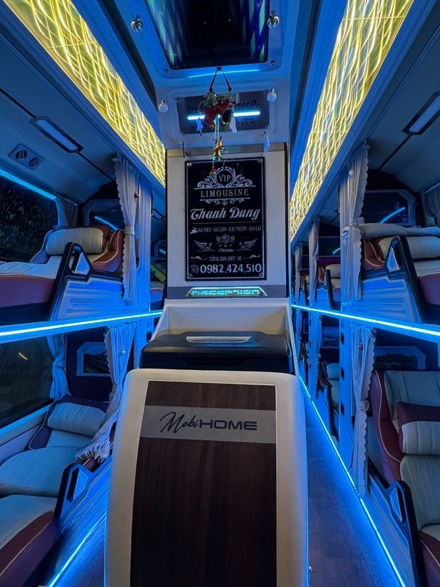 Xe Thanh Dung (Kiên Giang) Tiện ích Nội thất Giường nằm Limousine 34 Phòng