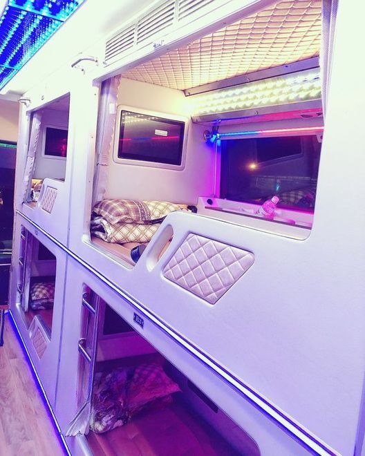 Xe Phương Nam Tiện ích Nội thất Limousine giường phòng 22 chỗ