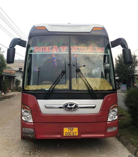 Xe Nhật Xuân Mặt trước xe 