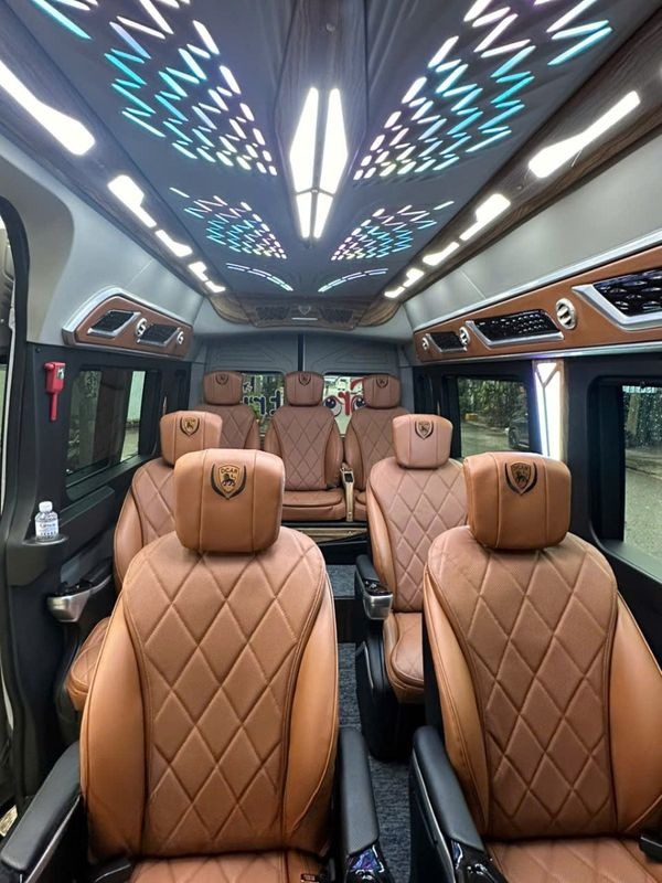 Xe GoroTrip Limousine VIP Ghế ngồi Nội thất Limousine Dcar 9 Chỗ 