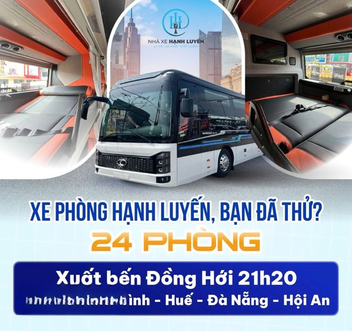Xe Hạnh Luyến Mặt trước xe Bên hông xe Limousine giường nằm 24 chỗ